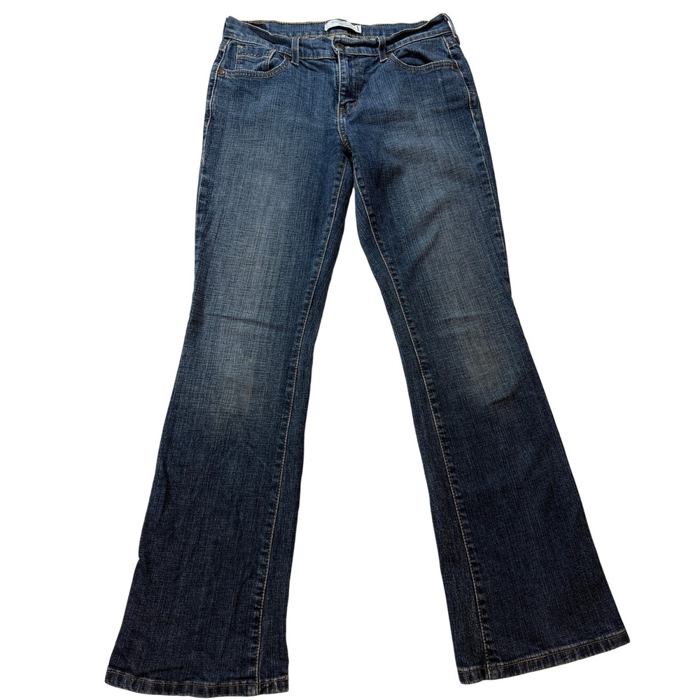 Levi's 515 Boot Cut Jeans Womens 6M Blue Denim Medium Wash Stretch Pants